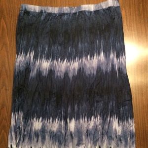 Chico’s tiedye crinkle skirt #203